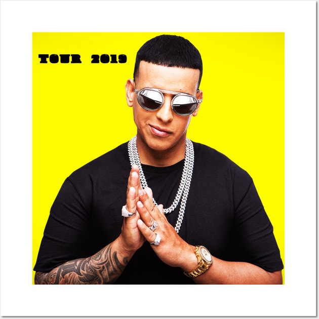 Daddy Yankee - Puerto Rican rapper, singer, songwriter, and actor Wall Art by Hilliard Shop